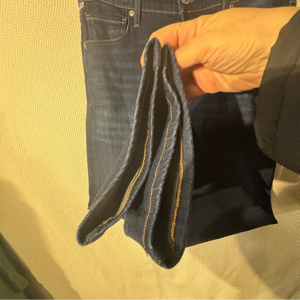 CITIZENS OF HUMANITY Sz 29 Premium Vintage Caia Dark Blue Straight-Leg Jeans - Picture 4 of 12